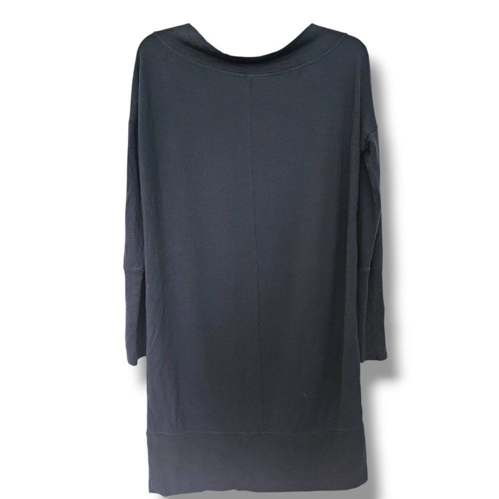 Athleta Studio Barre Teal Long Sleeve Dress  S - Picture 3 of 12